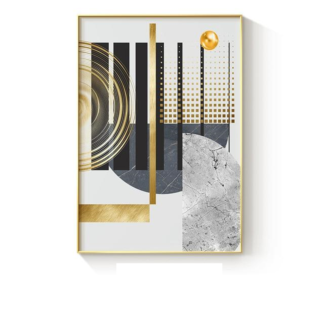 Abstract Shapes Canvas