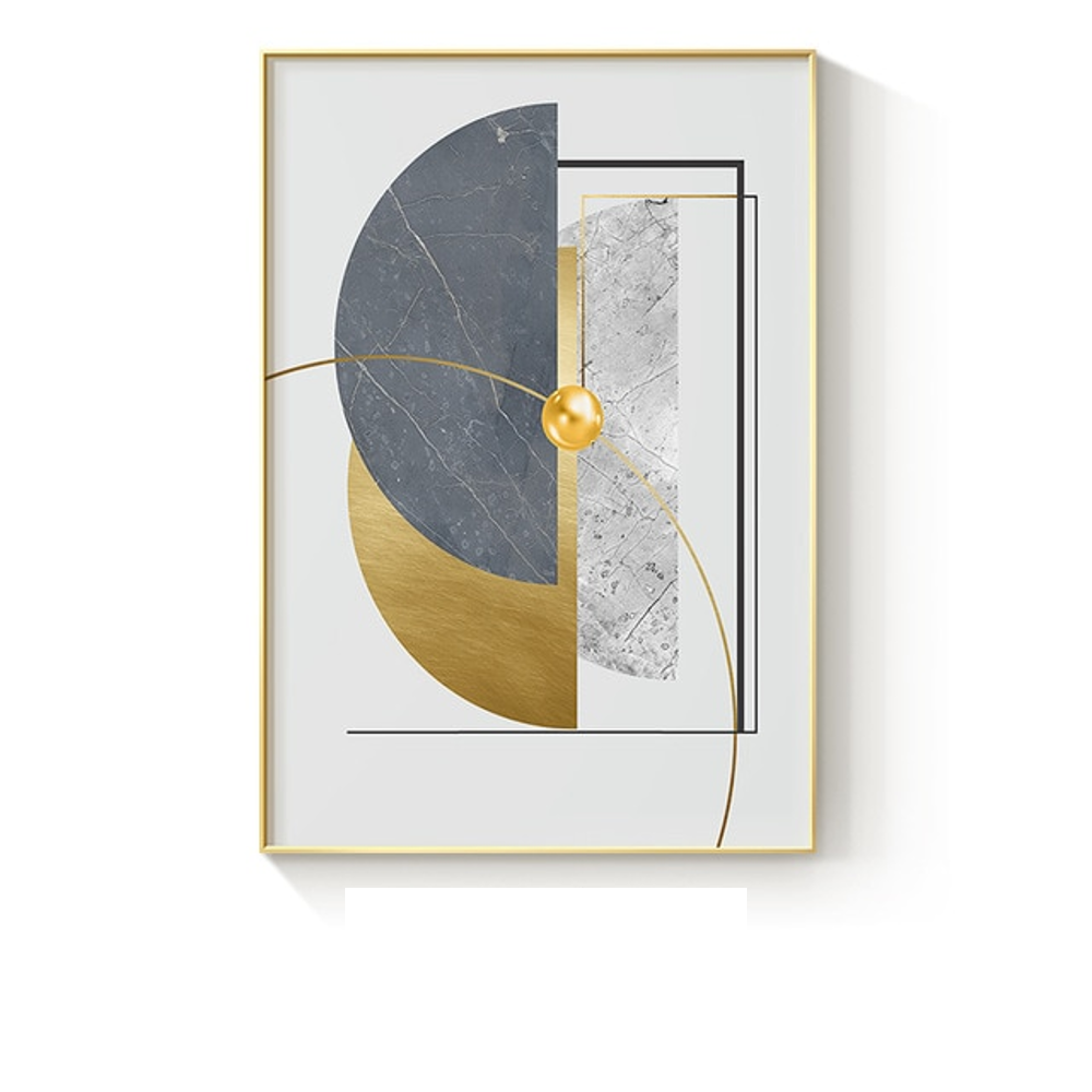 Abstract Shapes Canvas