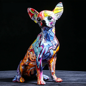 Vibrant Chihuahua Figurine