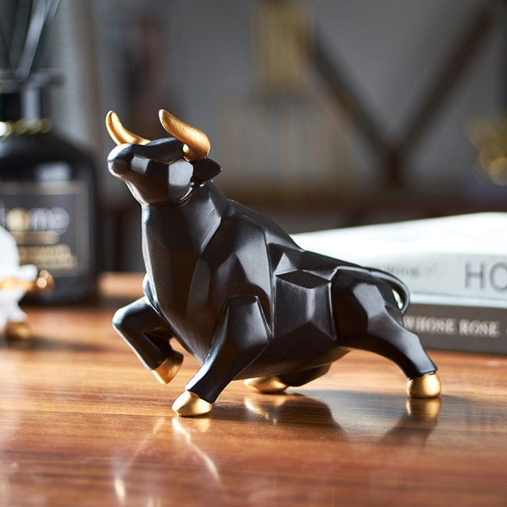 Nordic Bull Figurine