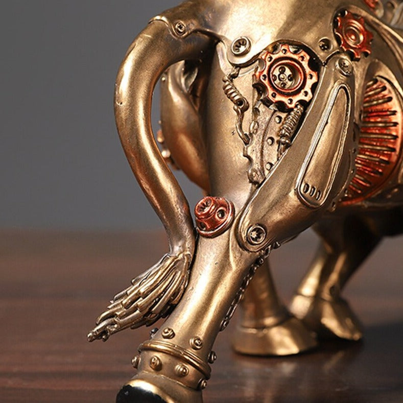 Mechanical Bull Figurine