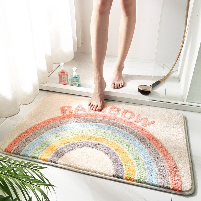 Rainbow Non-Slip Bathroom Mat