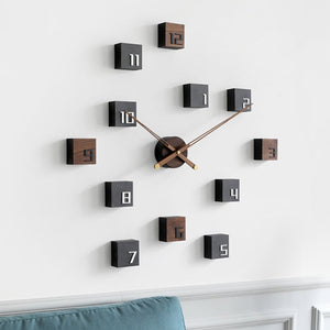 Minimalist DIY Adhesive Wall Clock