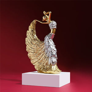 Bella Ballerina Figurine - Gold Edition