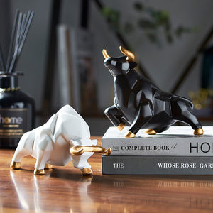 Nordic Bull Figurine