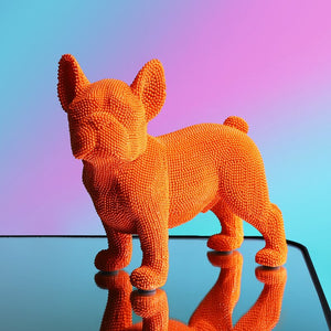Textured Bulldog Figurine