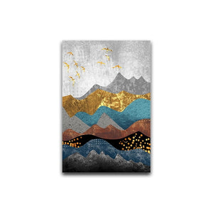 Abstract Scenery Canvas