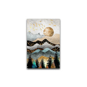 Abstract Scenery Canvas