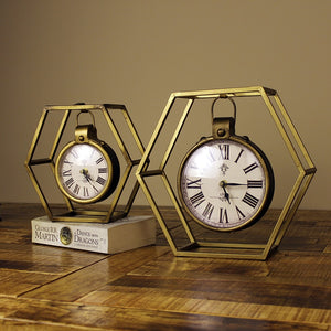 Vintage Industrial Quartz Clock