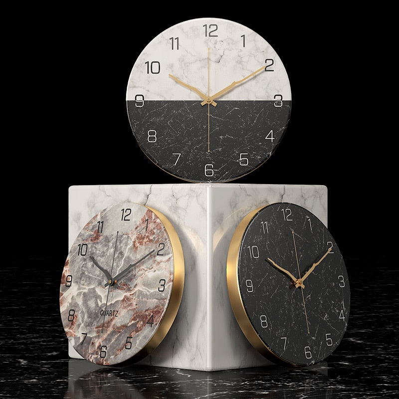 Lorenzo Marble Wall Clock