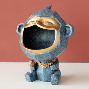 Monkey Storage Figurine