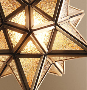 Ophelia Delicate Star Shaped Ceiling Light