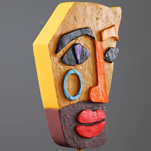 Zulu Inspired Abstract Resin Sculpture
