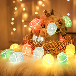Vibrant Easter Egg LED String
