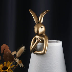 Vintage Bathing Bunny Bedside Lamp