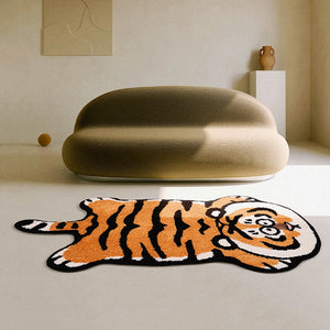 Cartoon Tiger Carpet