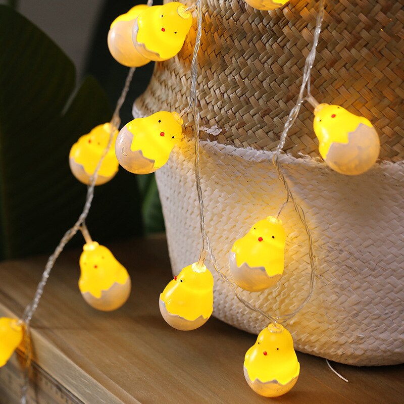 Cute Easter Chick LED String