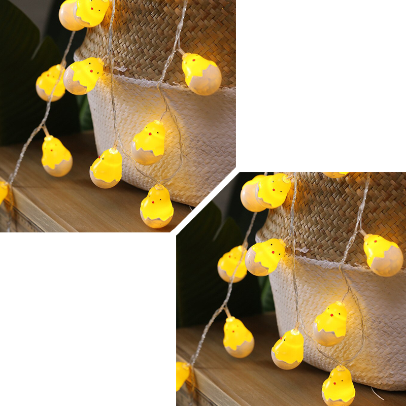Cute Easter Chick LED String