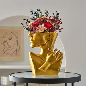 Decora Elegant Portrait Vase
