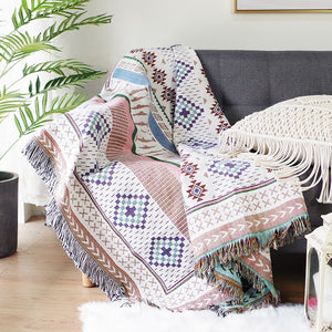 Samsøn Bohemian Knitted Lounge Blanket