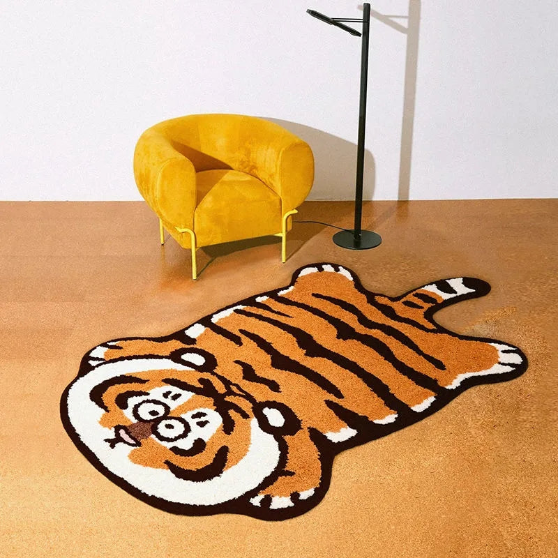 Cartoon Tiger Carpet